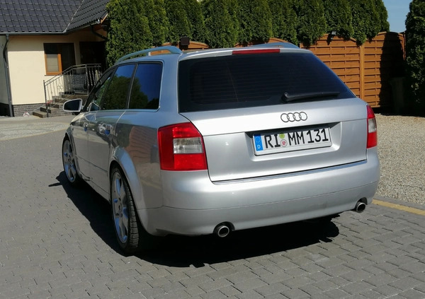 Audi A4 cena 13900 przebieg: 279000, rok produkcji 2004 z Mikołajki małe 172